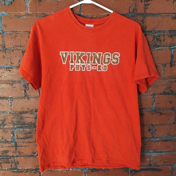 vintage Vikings Phys-Ed gym tee - Picture 1 of 5